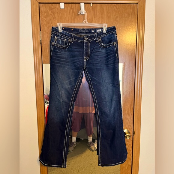 Miss Me Denim - Miss me boot cut jeans. Size 34. Still like brand new -inseam, 34